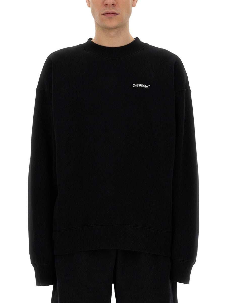 Off-White SWEATSHIRT WITH LOGO OMBA054S24FLE0011001