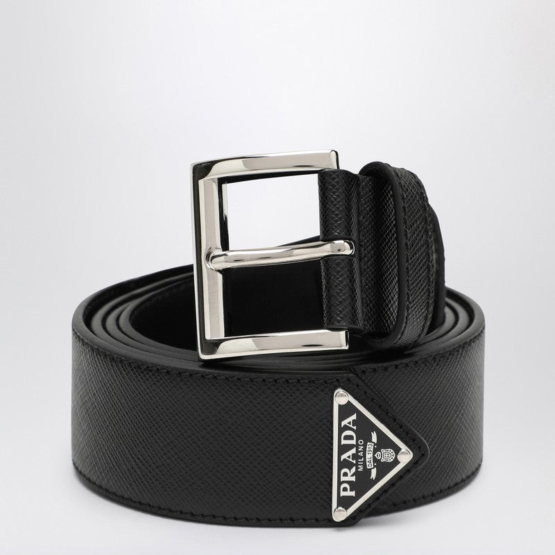 Prada Black Saffiano leather belt 2CC545053P_PRADA-F0002