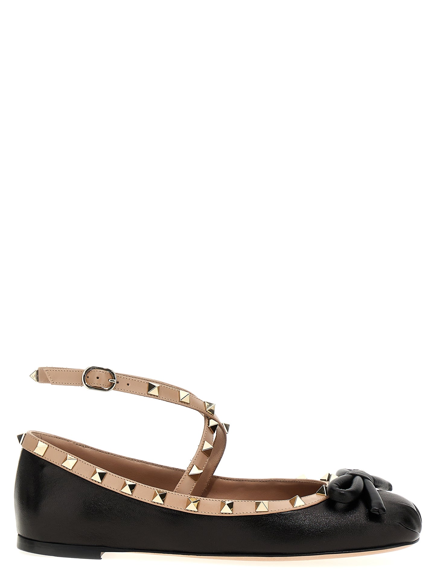 Valentino Garavani 'ROCKSTUD' BALLET FLATS 4W2S0HB6XGRN71