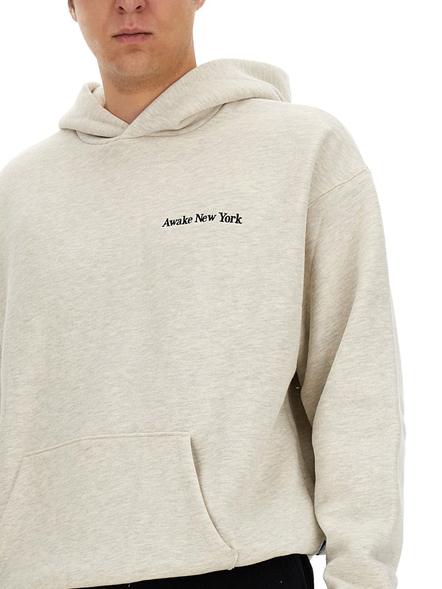 AWAKE NY HOODIE HD003HTHRGREY