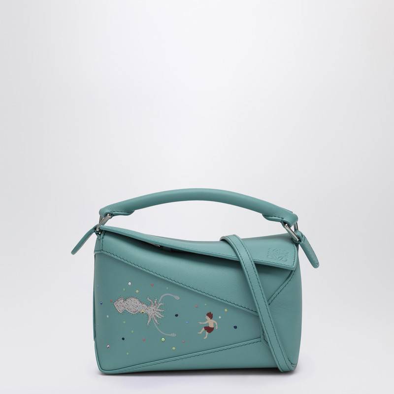 LOEWE Light blue mini Squid Puzzle bag A510P88X37LEQ_LOEW-4412