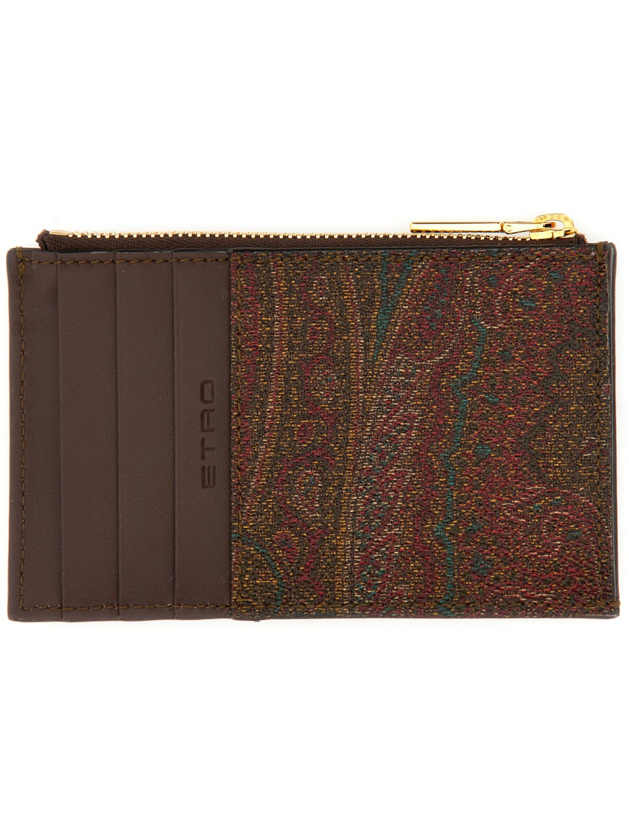 ETRO PAISLEY PRINT CARD CASE WP2E0002AA001M0019