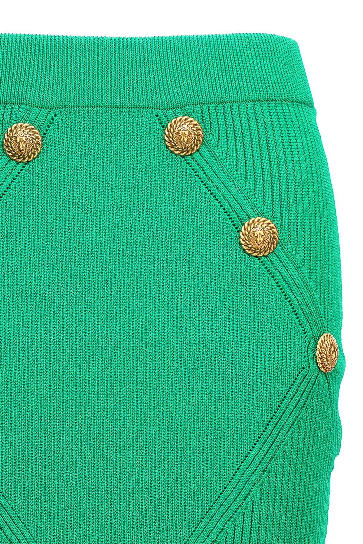 Balmain KNITTED SKIRT BF0LB194KF247DC