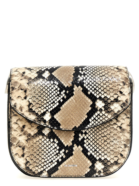 Jil Sander python leather coin shoulder bag with textured finish J07WG0055P6963242