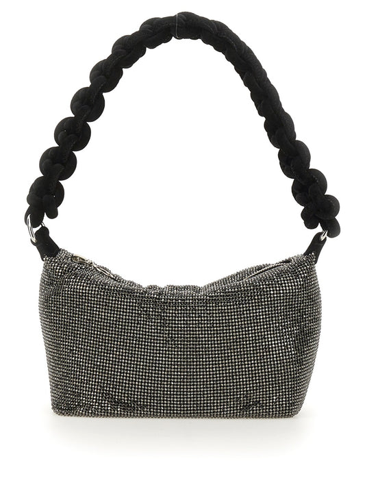 KARA BAG WITH KNOTTED HANDLE HB350A0992HEMATITE