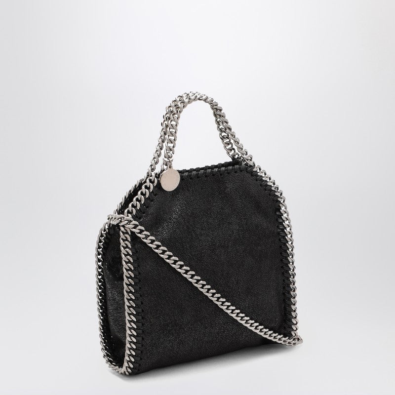 Stella McCartney Black micro Falabella Tiny tote bag 391698W9132P_STELL-1000