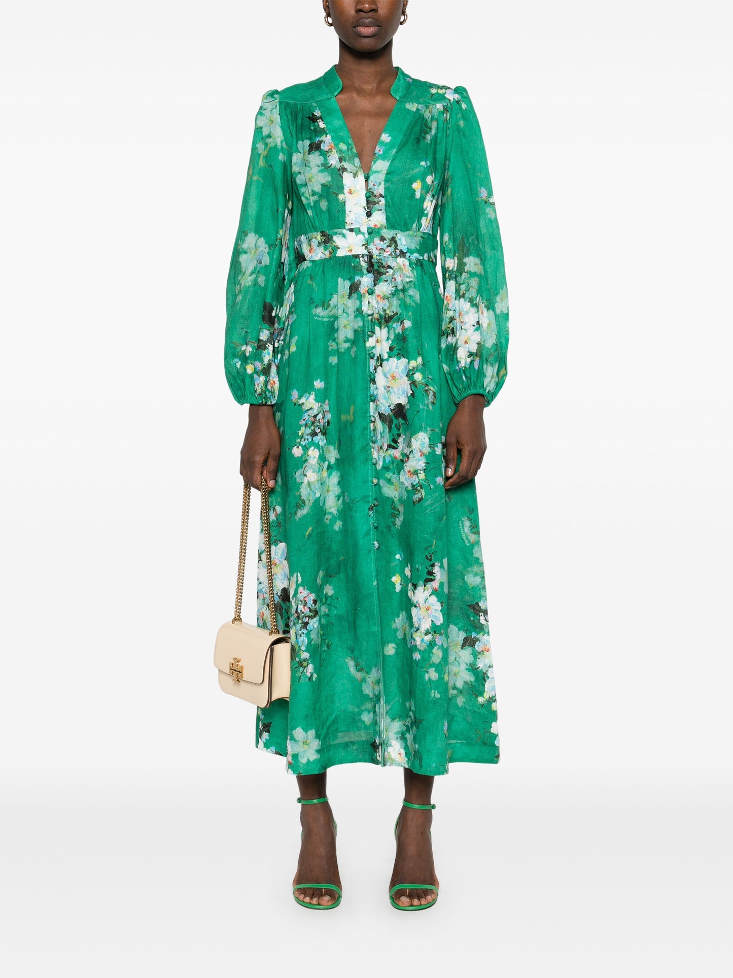 ZIMMERMANN Dresses Green 3124DRS255GRWCFL