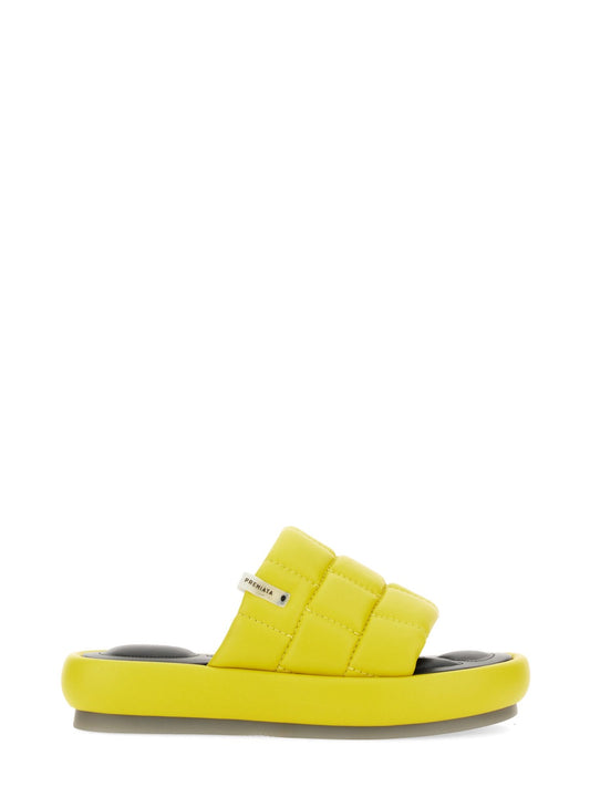 PREMIATA NAPPA SANDAL M6730FUSB.YELLOW