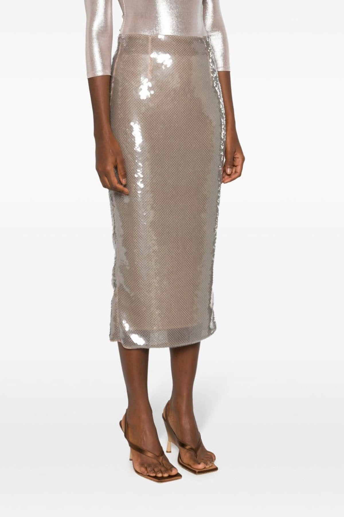 Prada SEQUIN MIDI SKIRT P104JRSOOO13YFF0164