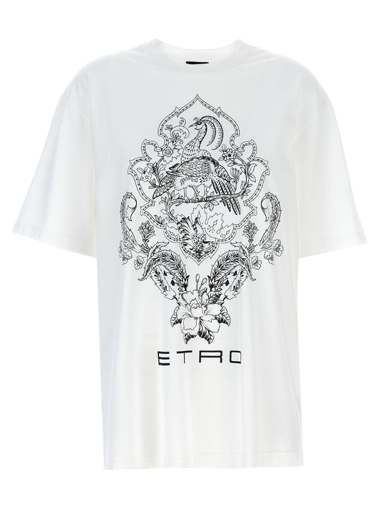 ETRO FLORAL PRINT T-SHIRT WRMA0007AK412S9004