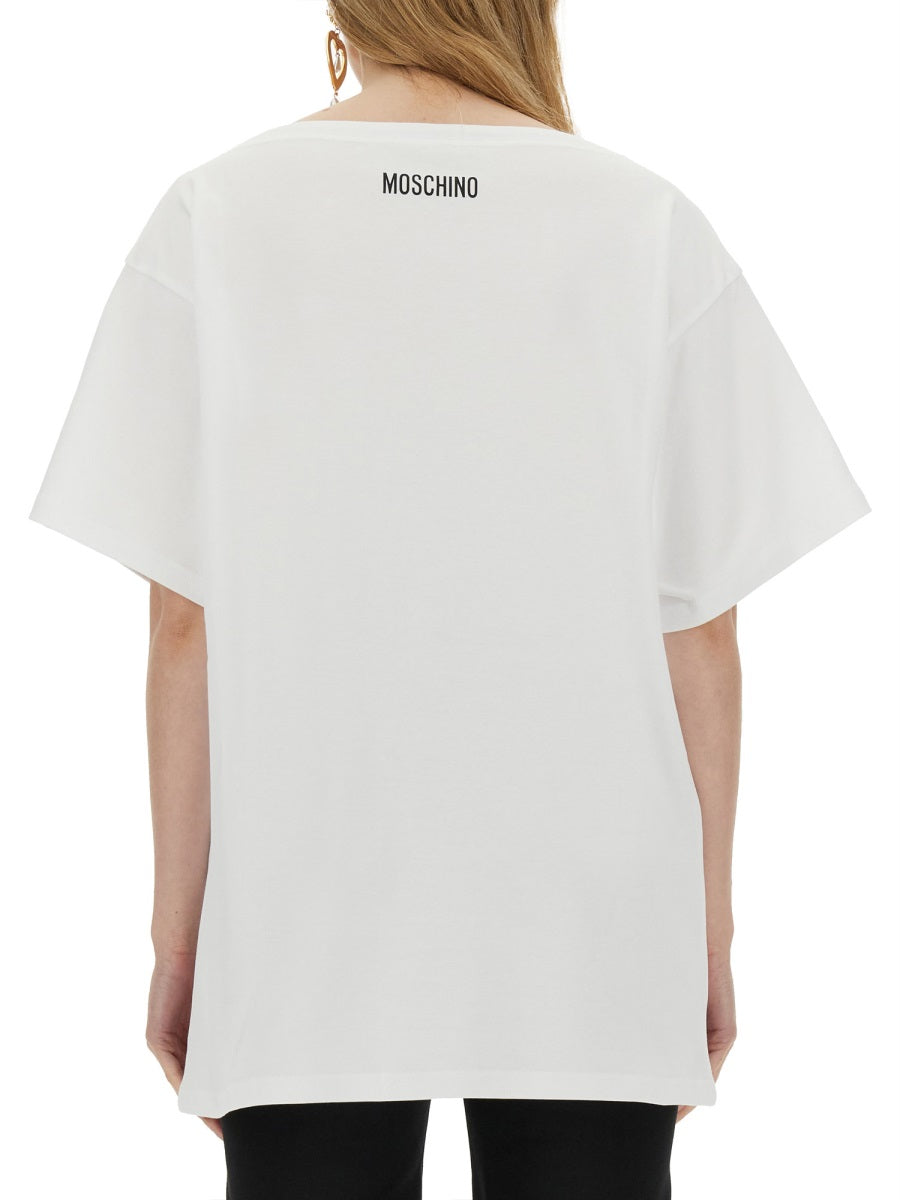 MOSCHINO INTERLOCK T-SHIRT 070304421001