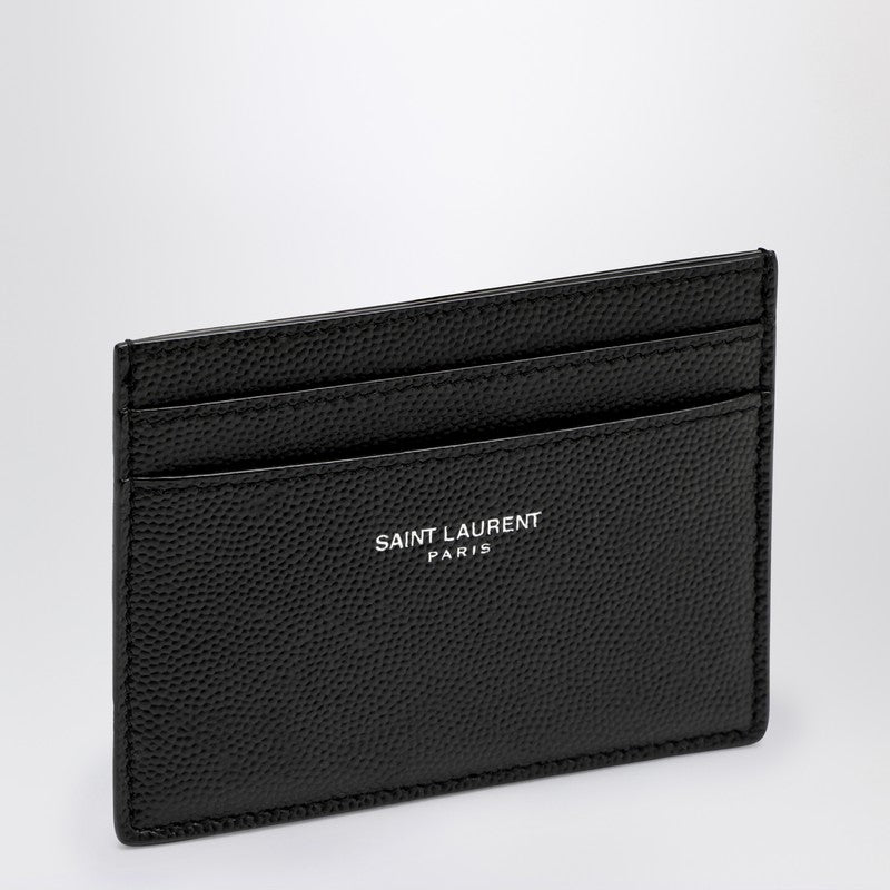 Saint Laurent Black leather cardholder 375946BTY0NP_YSL-1000