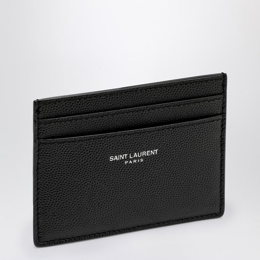 Saint Laurent Black leather cardholder 375946BTY0NP_YSL-1000