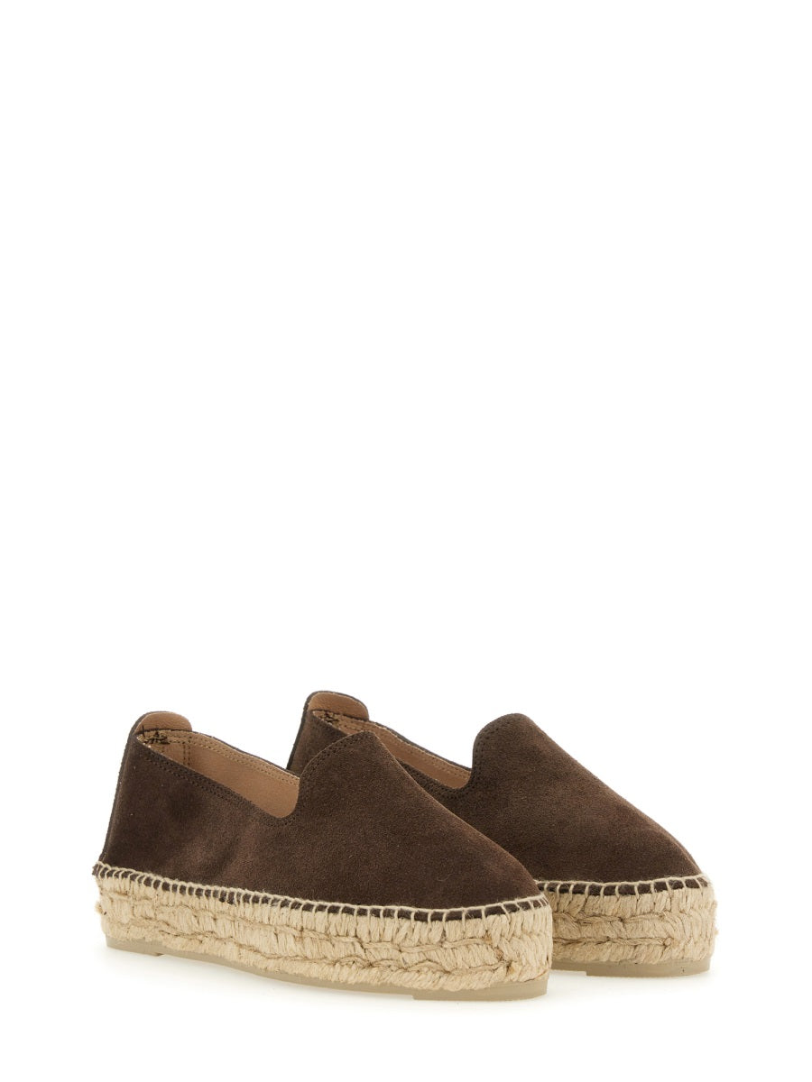 MANEBI DOUBLE SUN ESPADRILLES R5.7D0SUEDECOCOA