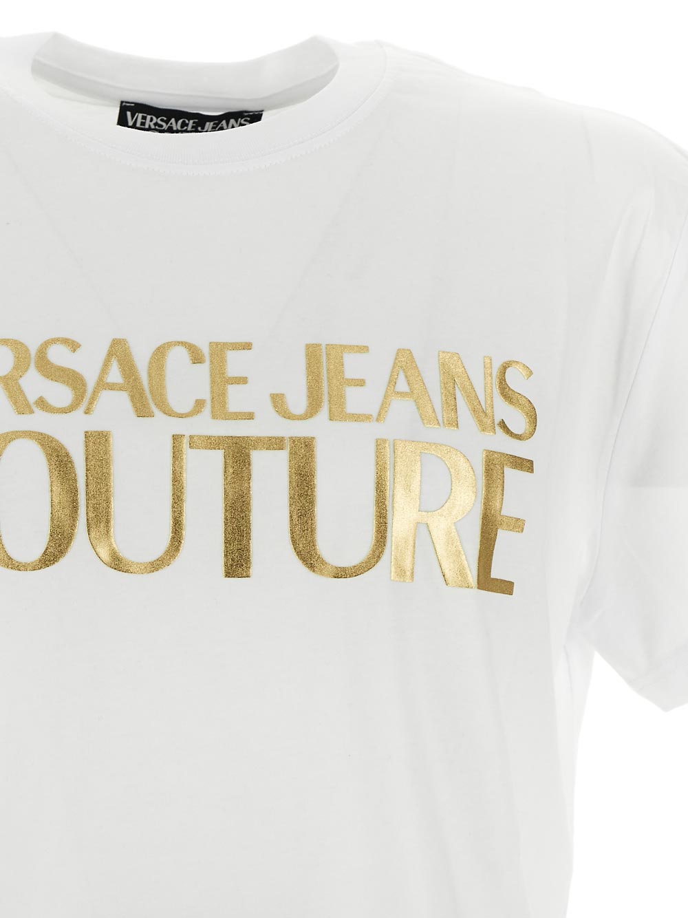 VERSACE JEANS COUTURE T-shirt white 76GAHT00CJ00TG03