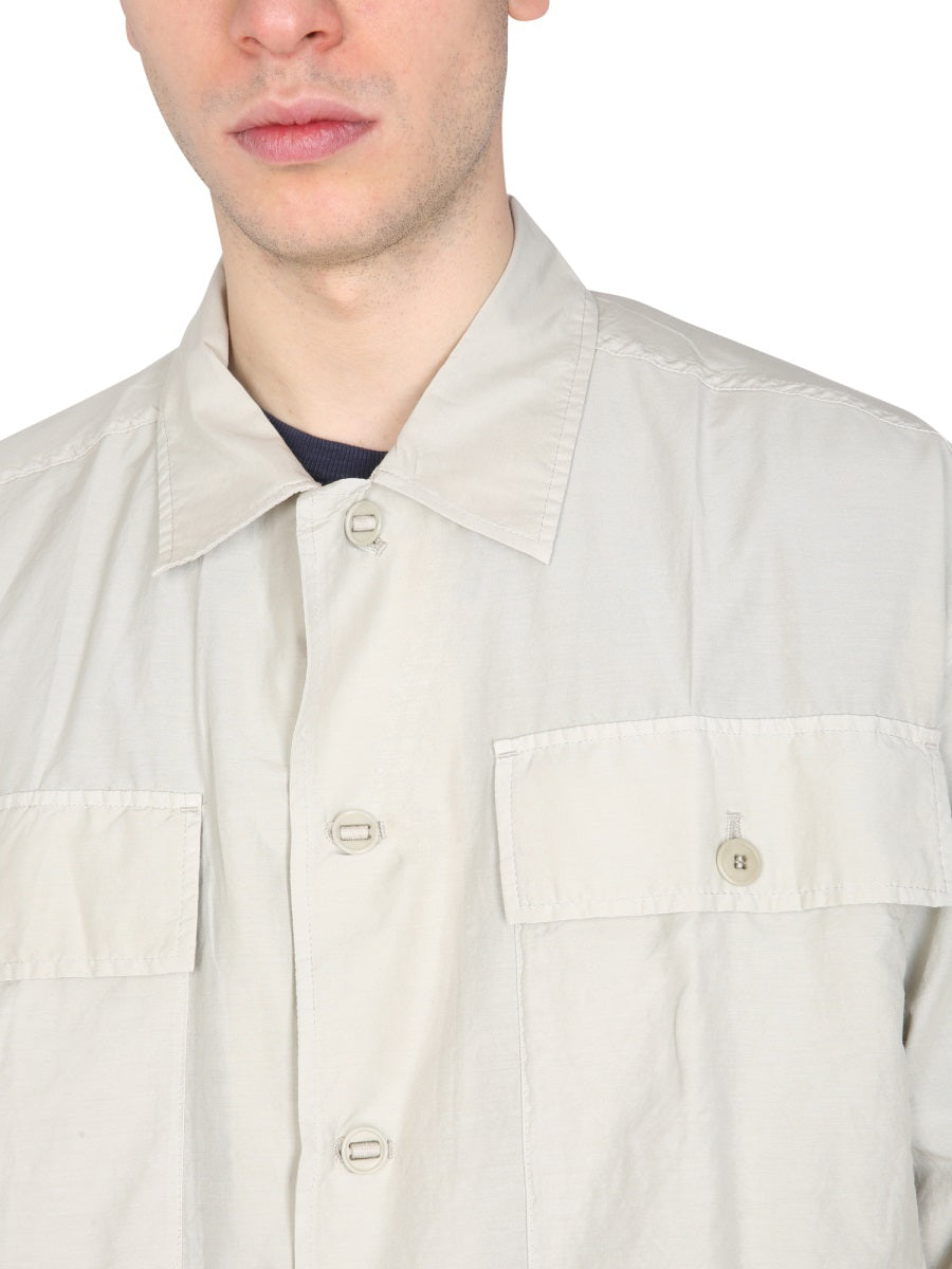 YMC "MILITARY" SHIRT P2SAPY004STONE