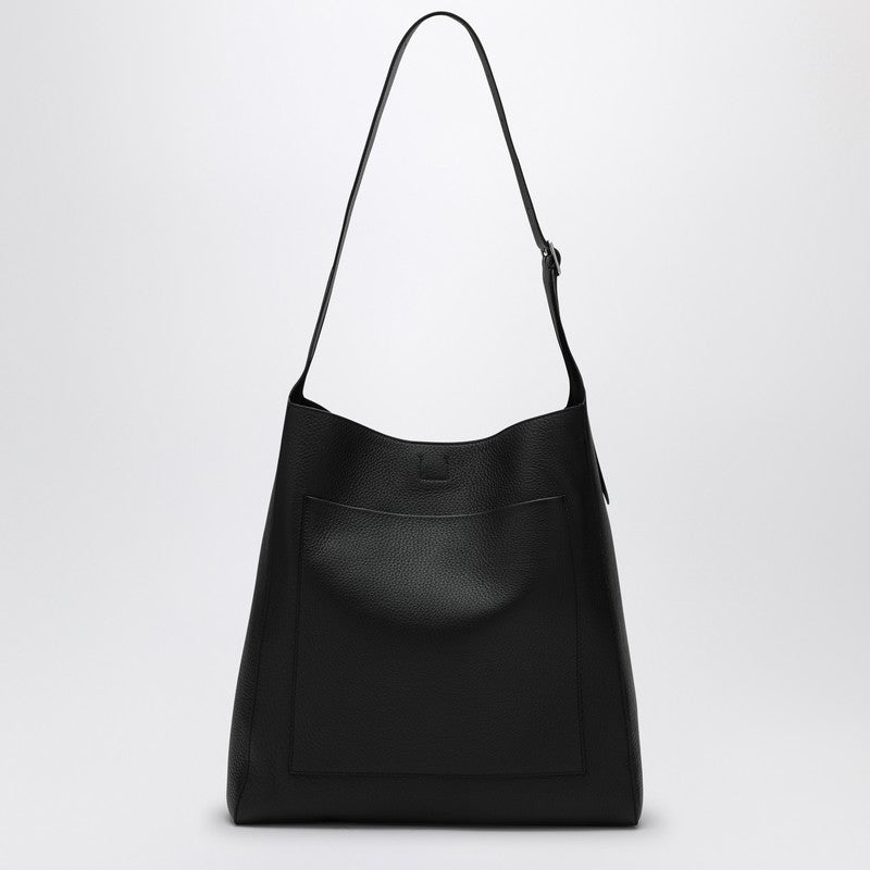 The Row Blake black hobo bag W1699L129P_THERO-BLPL