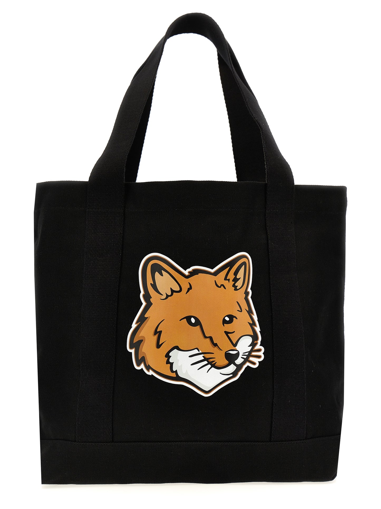 Maison Kitsuné 'FOX HEAD' SHOPPING BAG LW05101WW0050P199