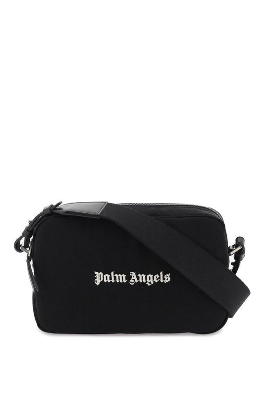 Palm Angels embroidered logo camera bag with PMNQ010S24FAB0011001