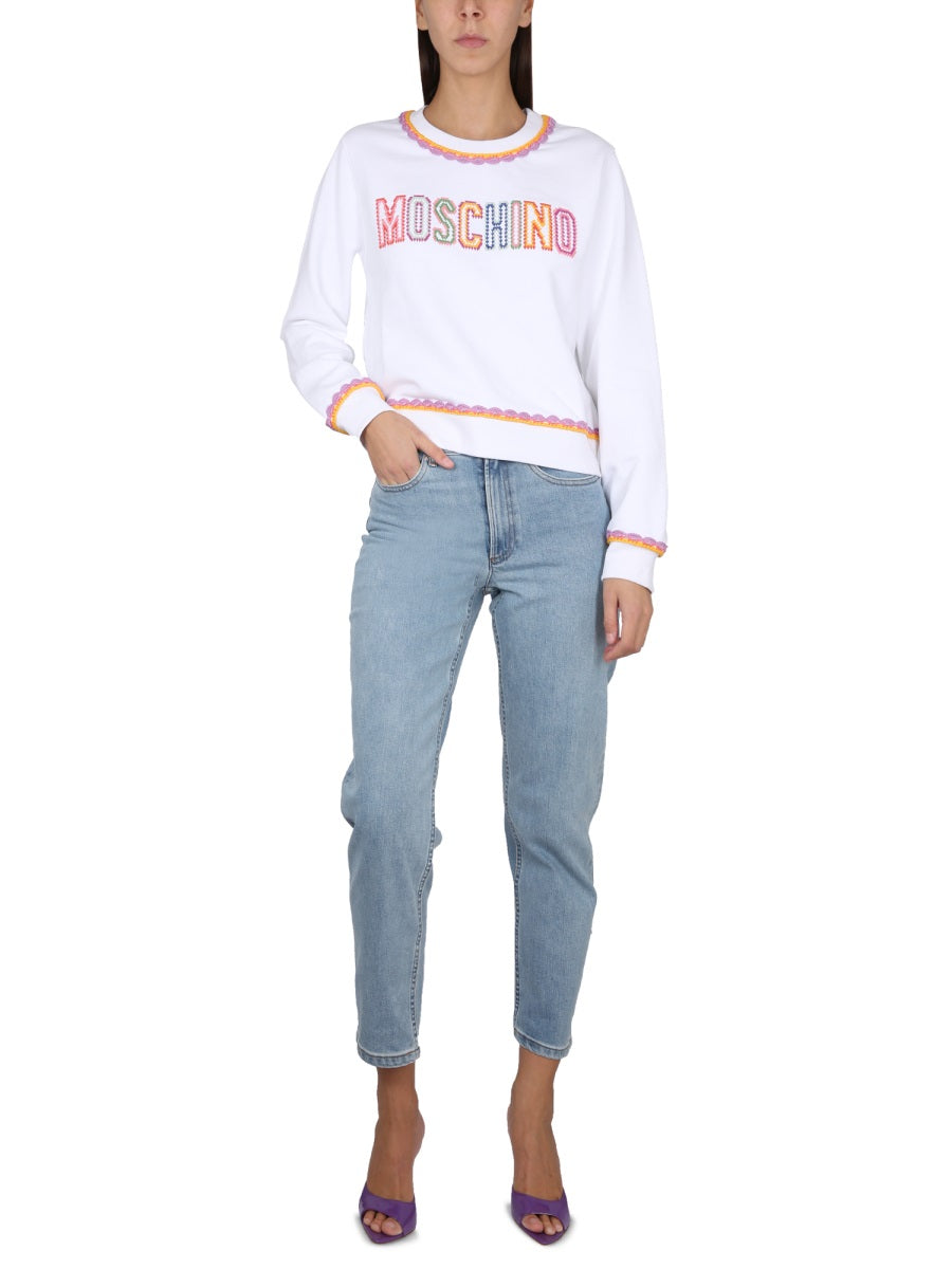 MOSCHINO CREWNECK SWEATSHIRT 170205281001