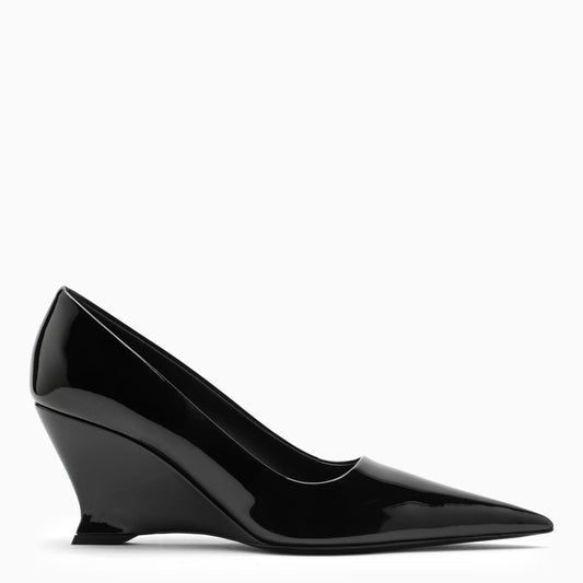 FERRAGAMO Black patent leather décolleté 07663491CLEN_FERRA-NR