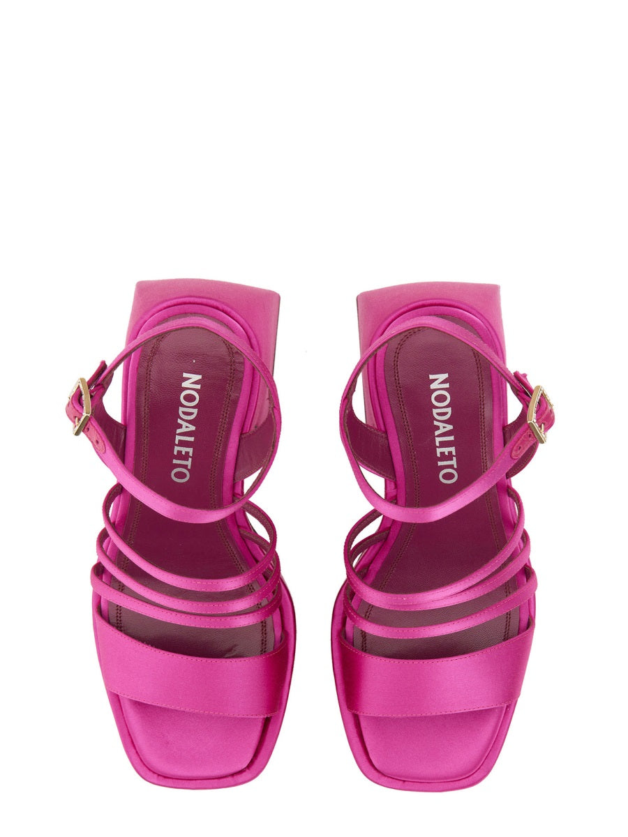 NODALETO BULLA CHIBI SANDAL NO11-28-124SCHOCKINGPINKSATIN