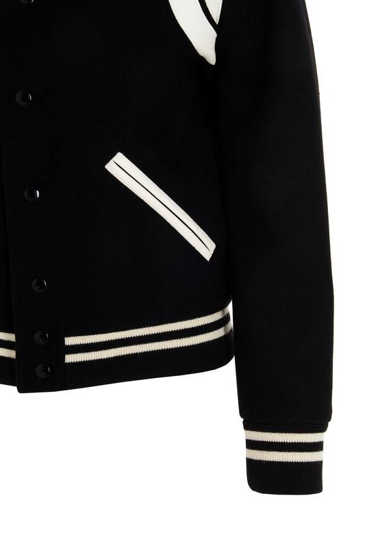 Saint Laurent 'SAINT LAURENT TEDDY' BOMBER JACKET 376283Y180W1900