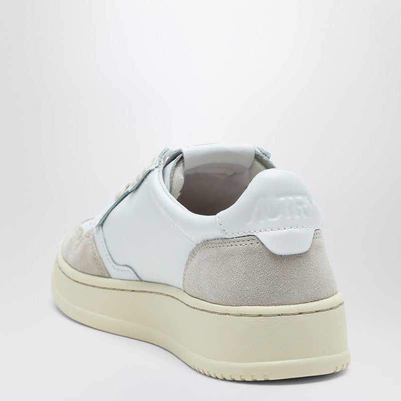 AUTRY White leather Medalist low-top sneakers AULWLS33P_AUTRY-LS33