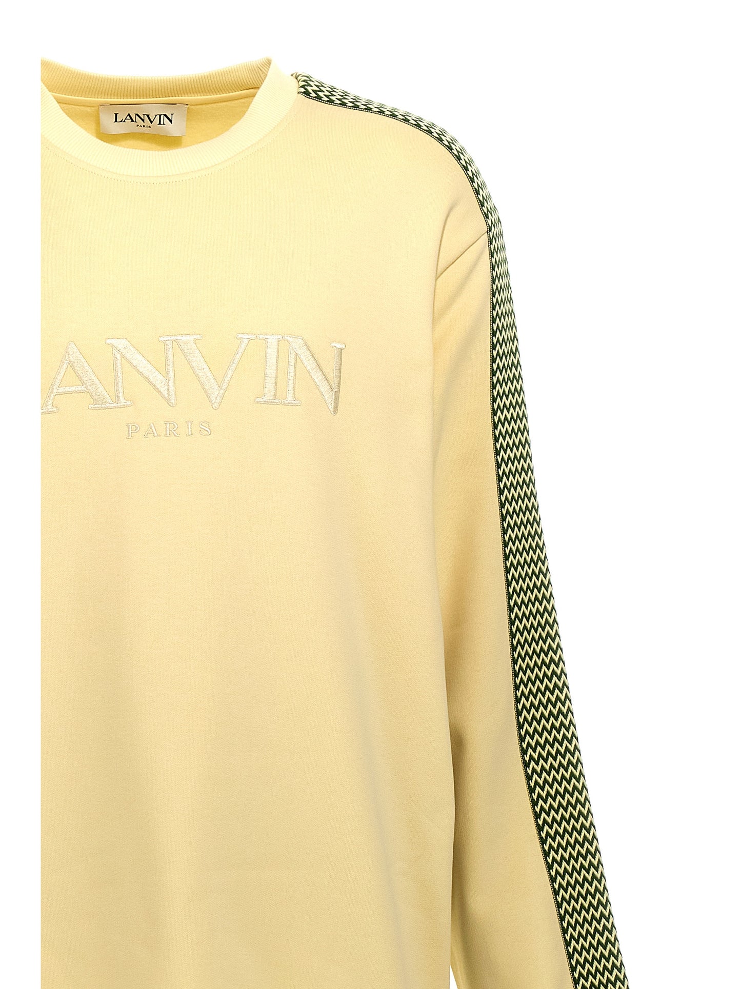 LANVIN 'BRODÉ LANVIN SIDE CURB' SWEATSHIRT RMSS0004J212A24514