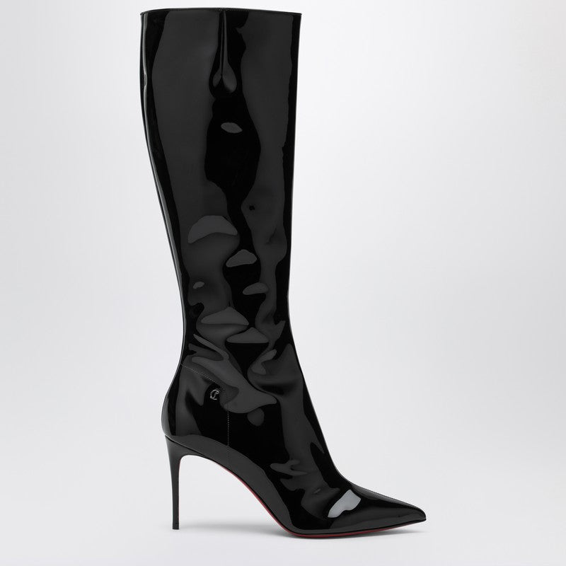 Christian Louboutin High black patent leather boot 3240757LEP_LOUBO-B439