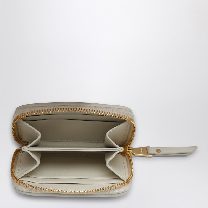 MIU MIU White matelassé leather zip around wallet 5MM2682FPPN_MIU-F0009