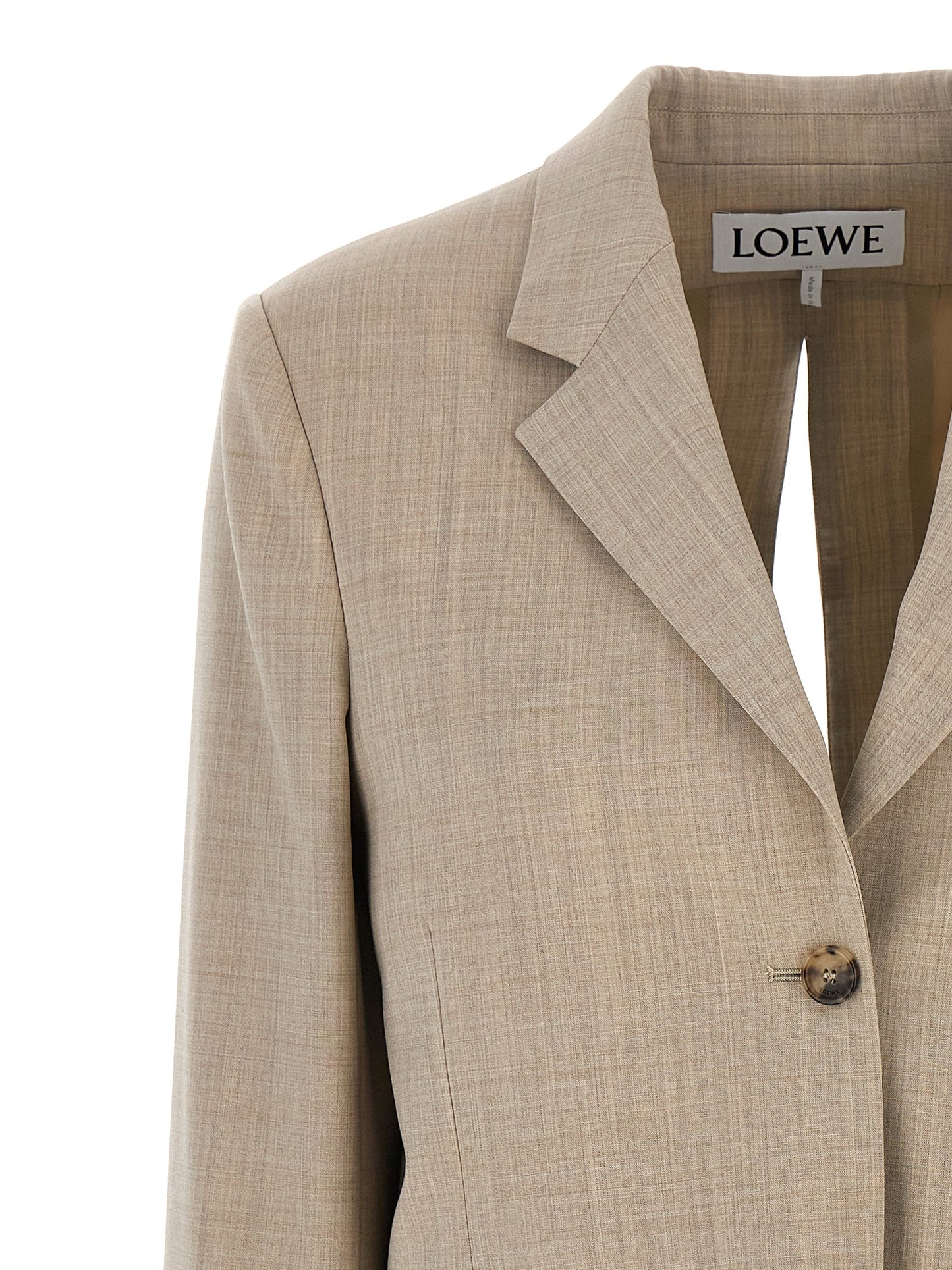 LOEWE TAILORED BLAZER WITH BACK LACE S359Y03X772863