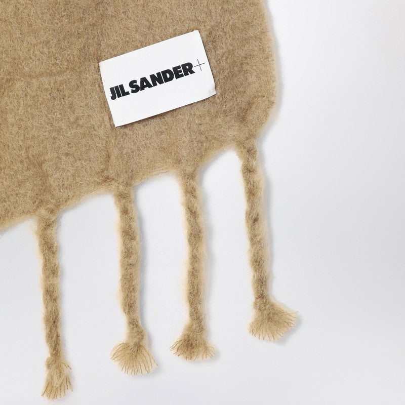 Jil Sander Beige mohair blend scarf J40TE0118J40041P_JILSA-289