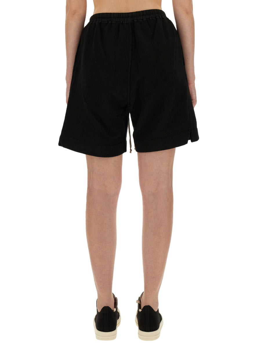 Rick Owens DRKSHDW COTTON BERMUDA SHORTS DS01D1338F09