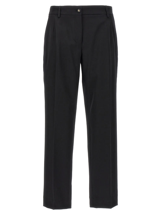 Dolce & Gabbana WOOL CANVAS PANTS FT0CXTFUBGBN0000