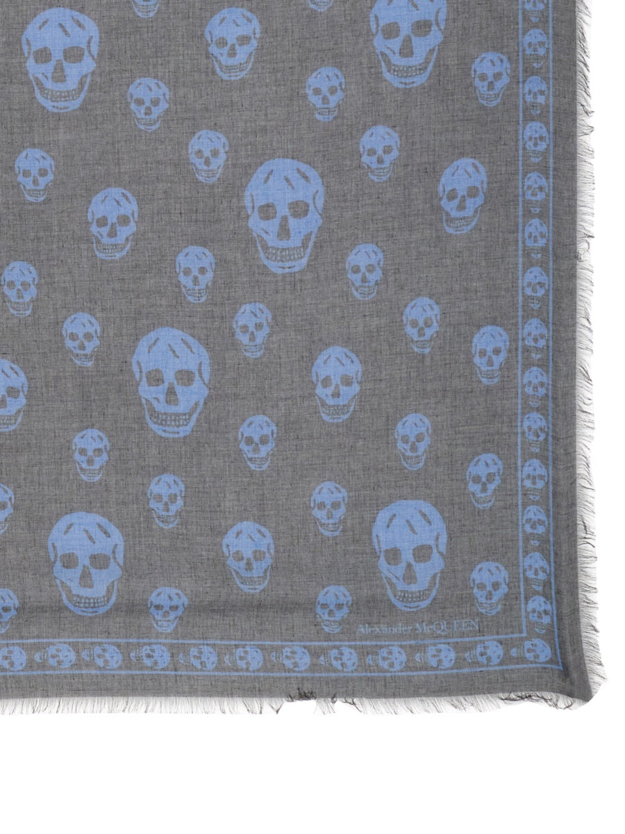 Alexander McQUEEN CLASSIC SKULL SCARF 5577174943Q1036