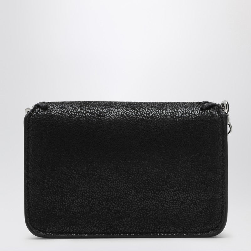 Stella McCartney Falabella flap card holder black 7P0067W9132P_STELL-1000