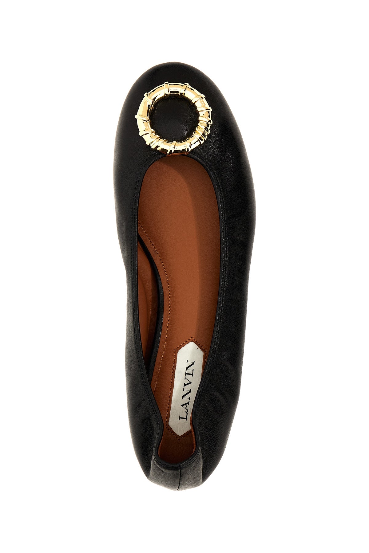 LANVIN 'MELODIE' BALLET FLATS FWBAMB03NAPAP2410