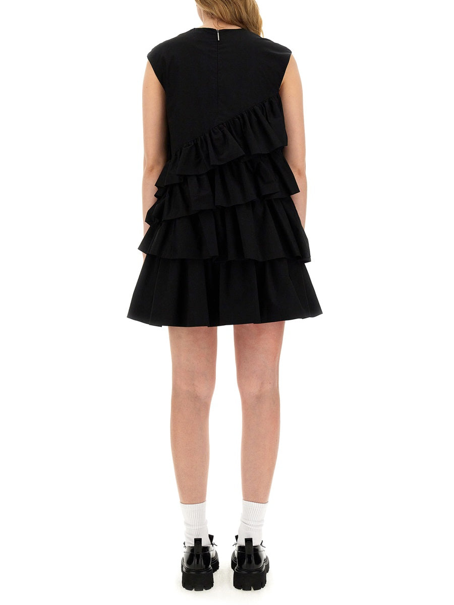 MSGM DRESS WITH RUFFLES 3641MDA4224710199