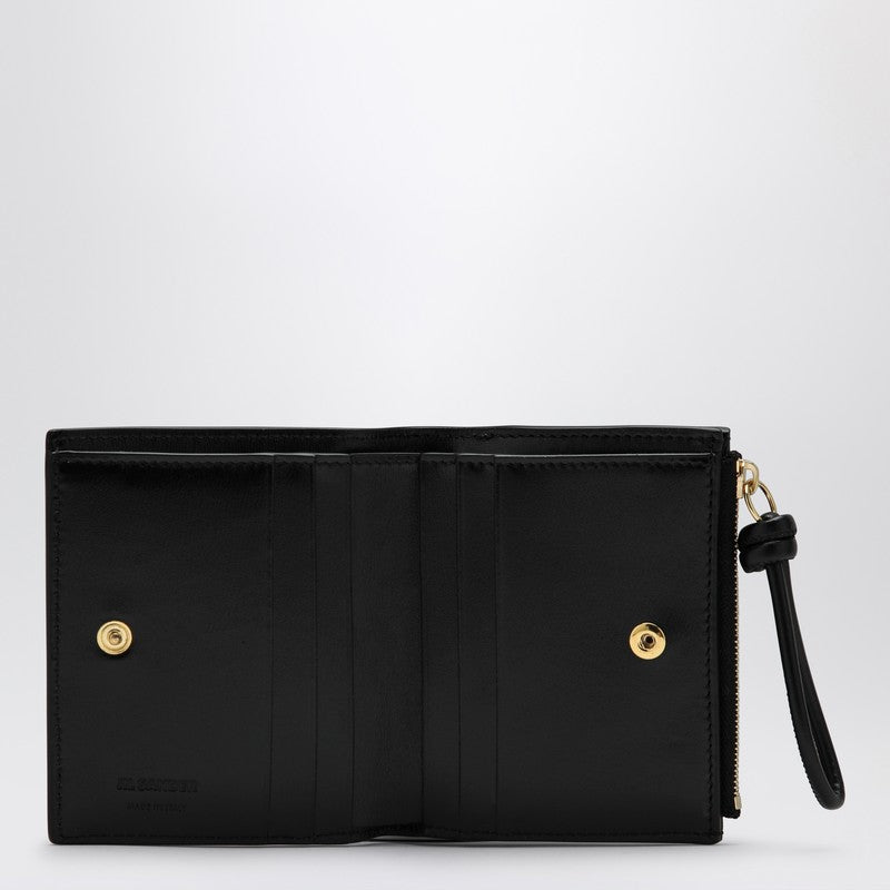 Jil Sander Black small wallet with zip J07UI0016P4841P_JILSA-001