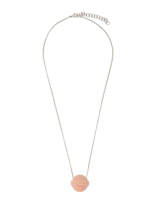 FIORUCCI "LOLLIPOP" NECKLACE U01FPAJE146PT01PN02BABYPINK