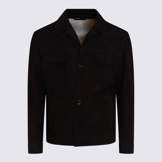 LARDINI Jackets Black IVODONIV63080999