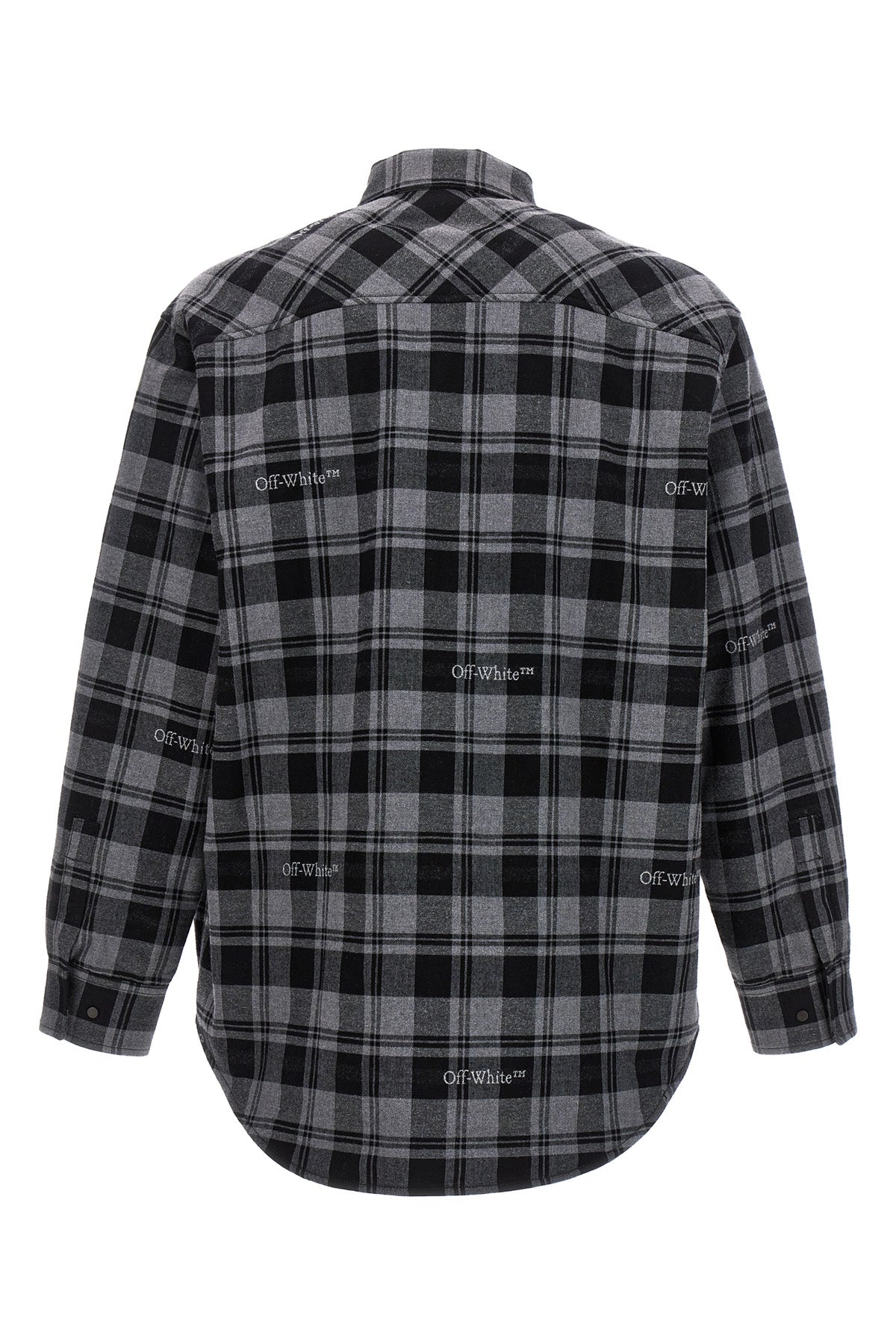 Off-White 'CHECK FLANNEL PADDED' JACKET OMES003F23FAB00108000800