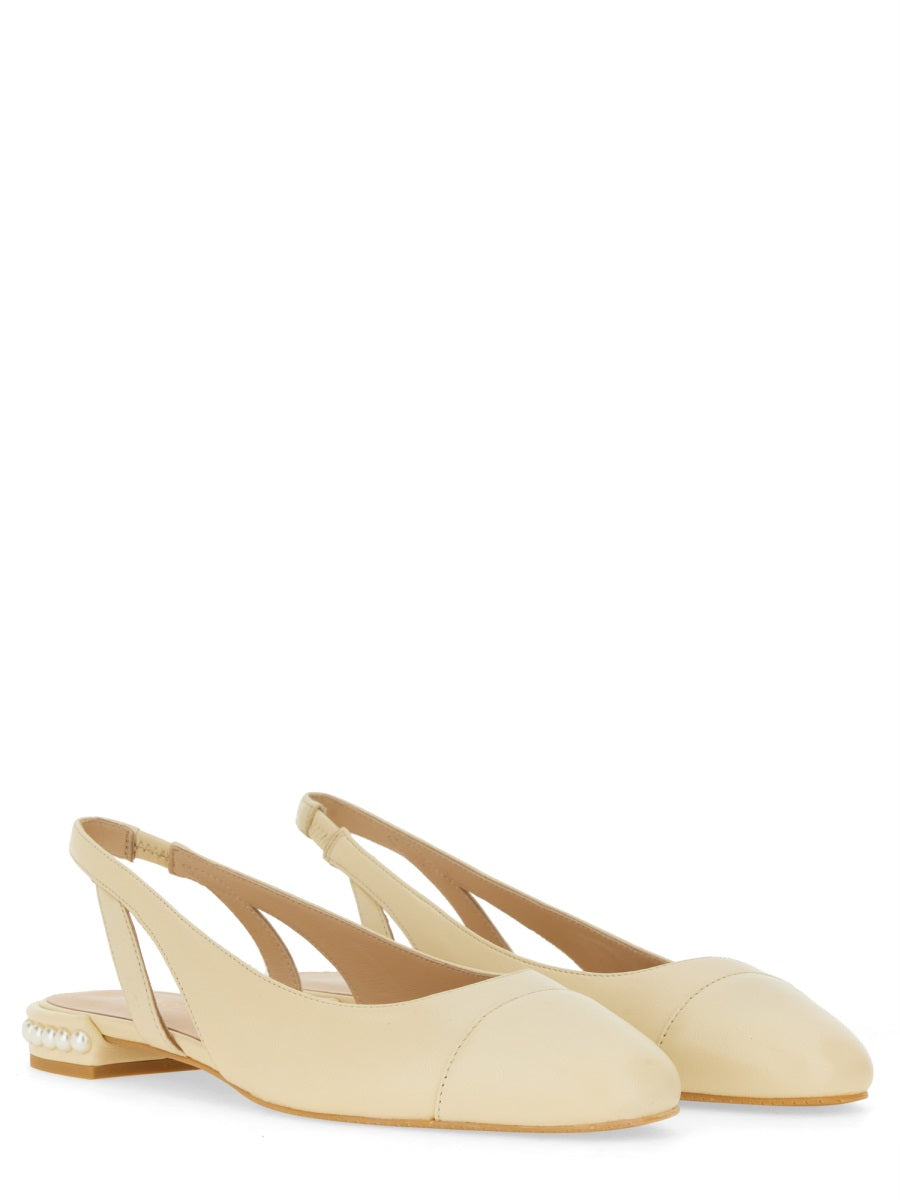 STUART WEITZMAN SLINGBACK "EMILIA PEARLITA " SB757VAN