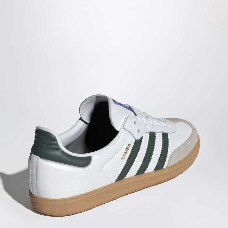 adidas Originals Low Samba OG white/green trainer IE3437LEO_ADIDS-WHTGRN