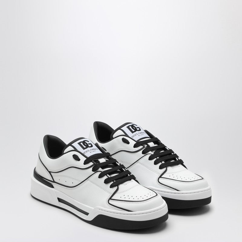 Dolce & Gabbana New Roma white/black leather low Sneaker CS2036AY965P_DOLCE-89697