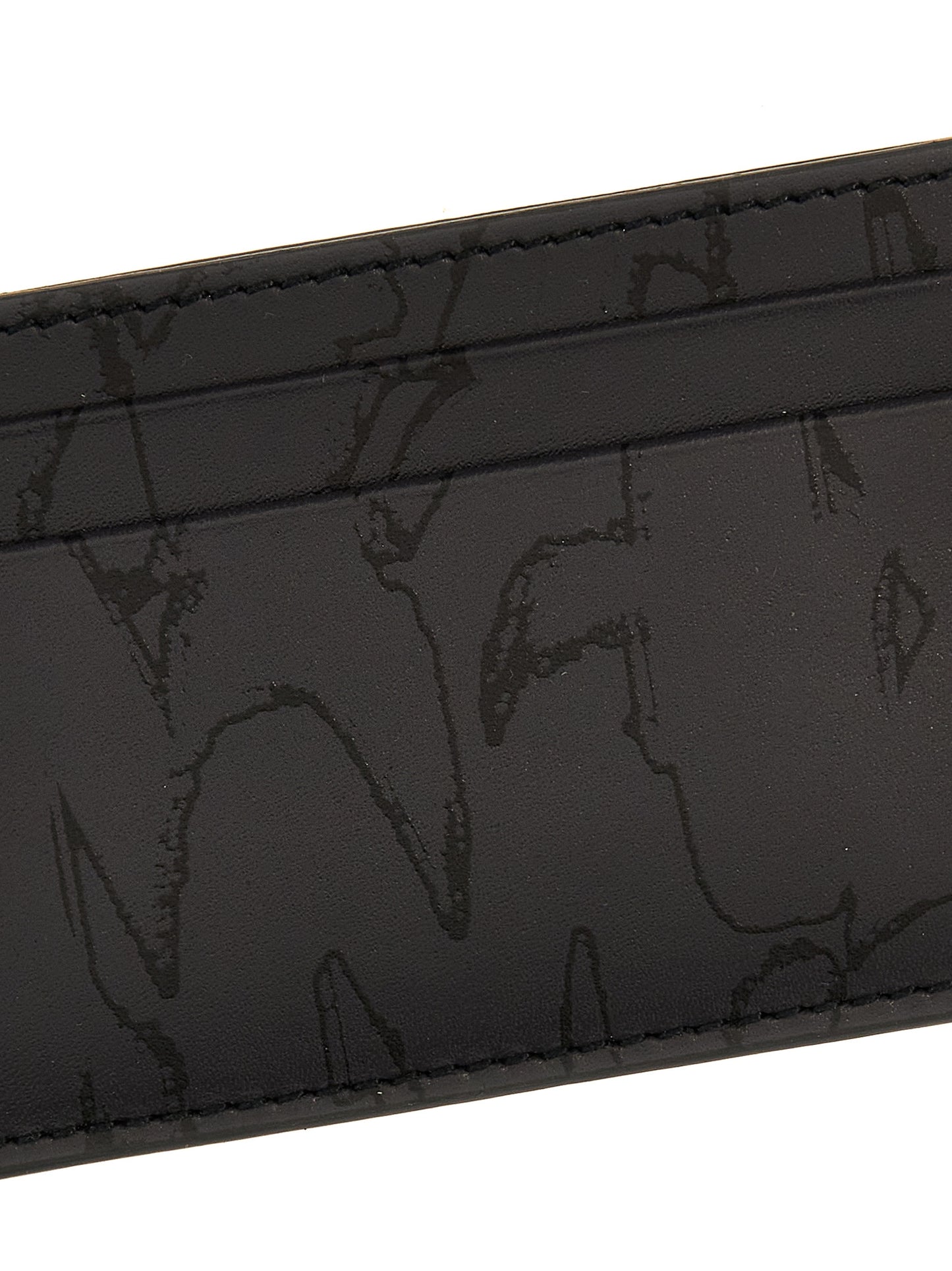 Alexander McQUEEN 'GRAFFITI' CARD HOLDER 7362301AAQ41000