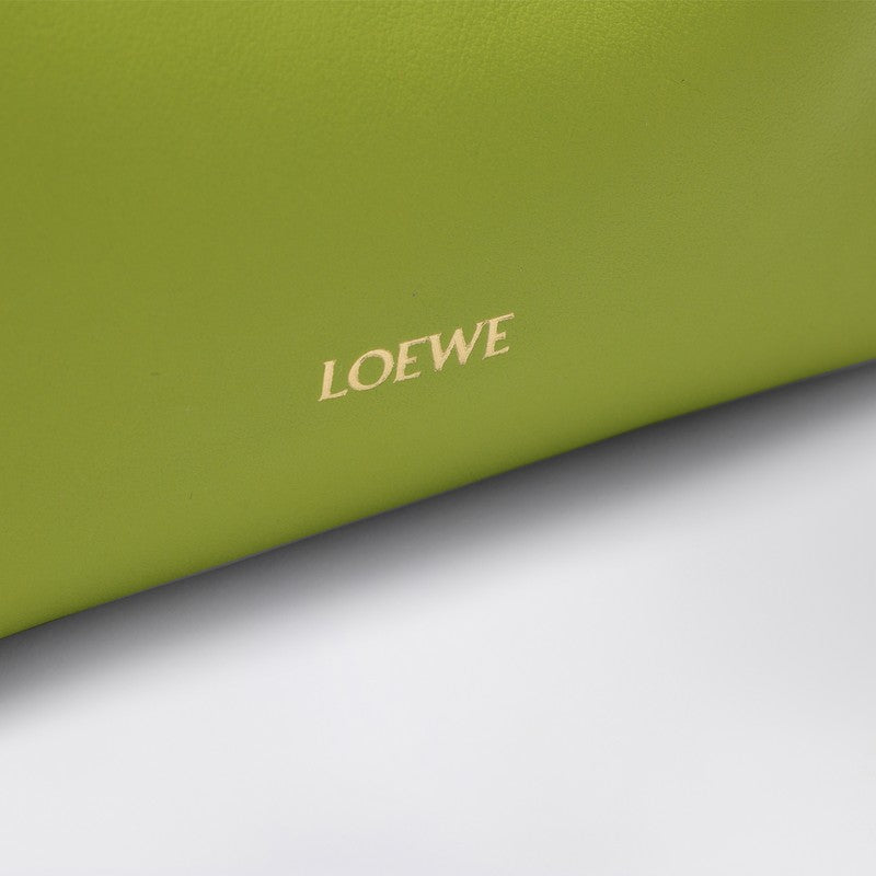 LOEWE Mini meadow green leather Flamenco clutch A411FC2X73LEP_LOEW-1718