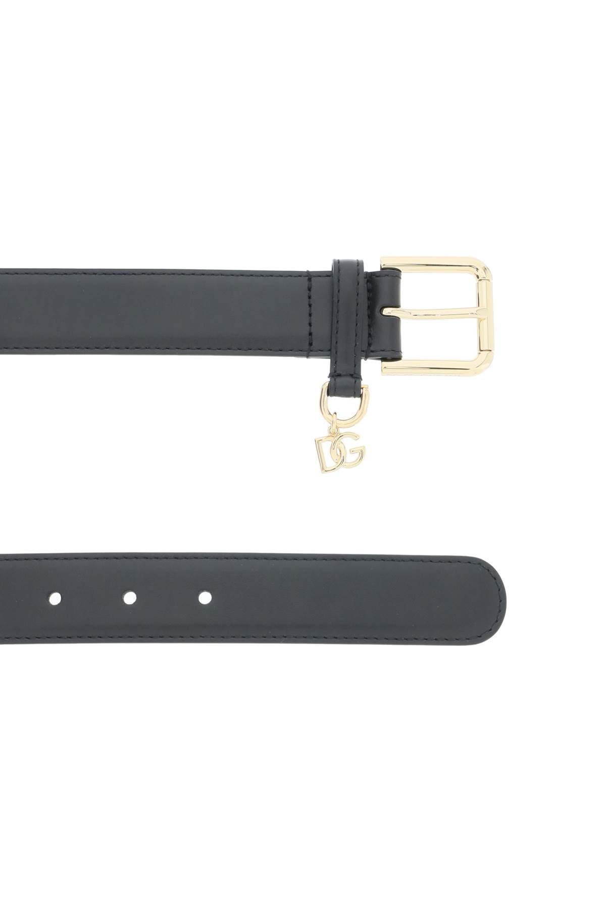 Dolce & Gabbana belt with charm logo BE1635AW57680999