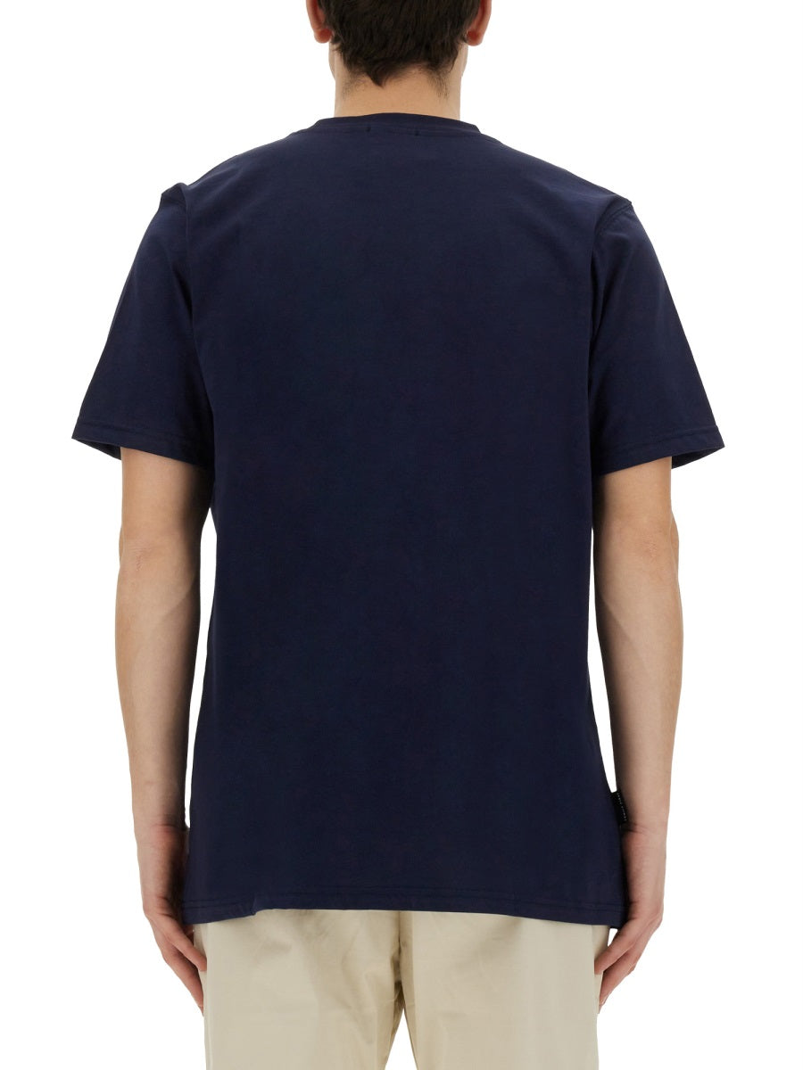 FAMILY FIRST T-SHIRT WITH "CAVIAR" PRINT TS2404DARKBLUE